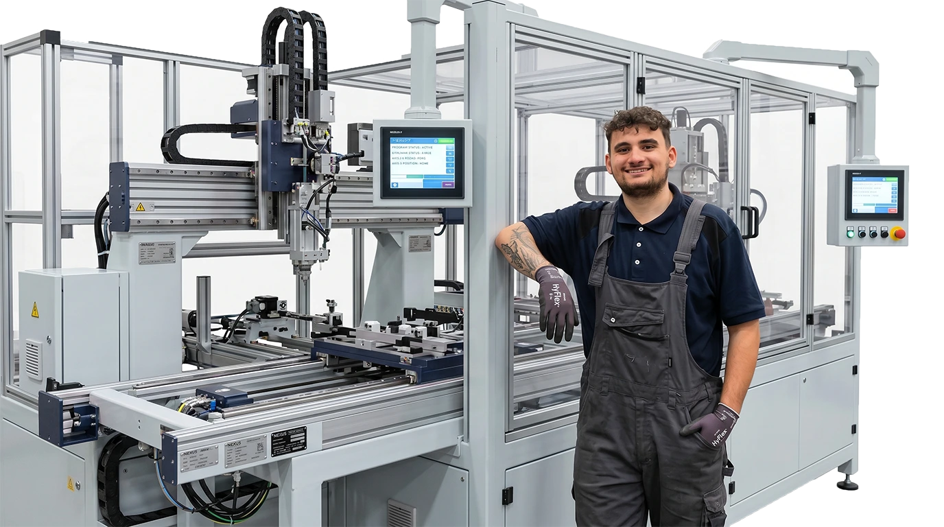 Präzisions-Industriemaschinen-Installationsservice - Mega Plast