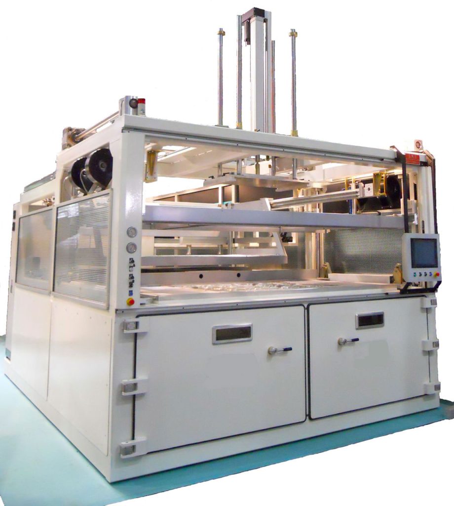 OMG Semiautomatic and Automatic machines for sheet (Heavy Gauge) ASV series - Mega Plast