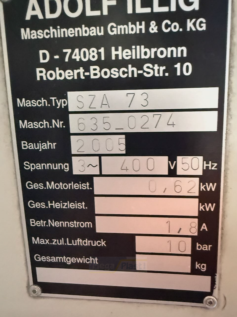 Detailansicht Maschine