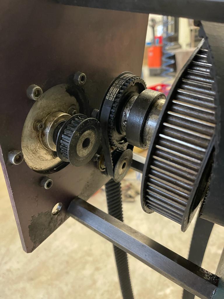 Detailansicht Maschine