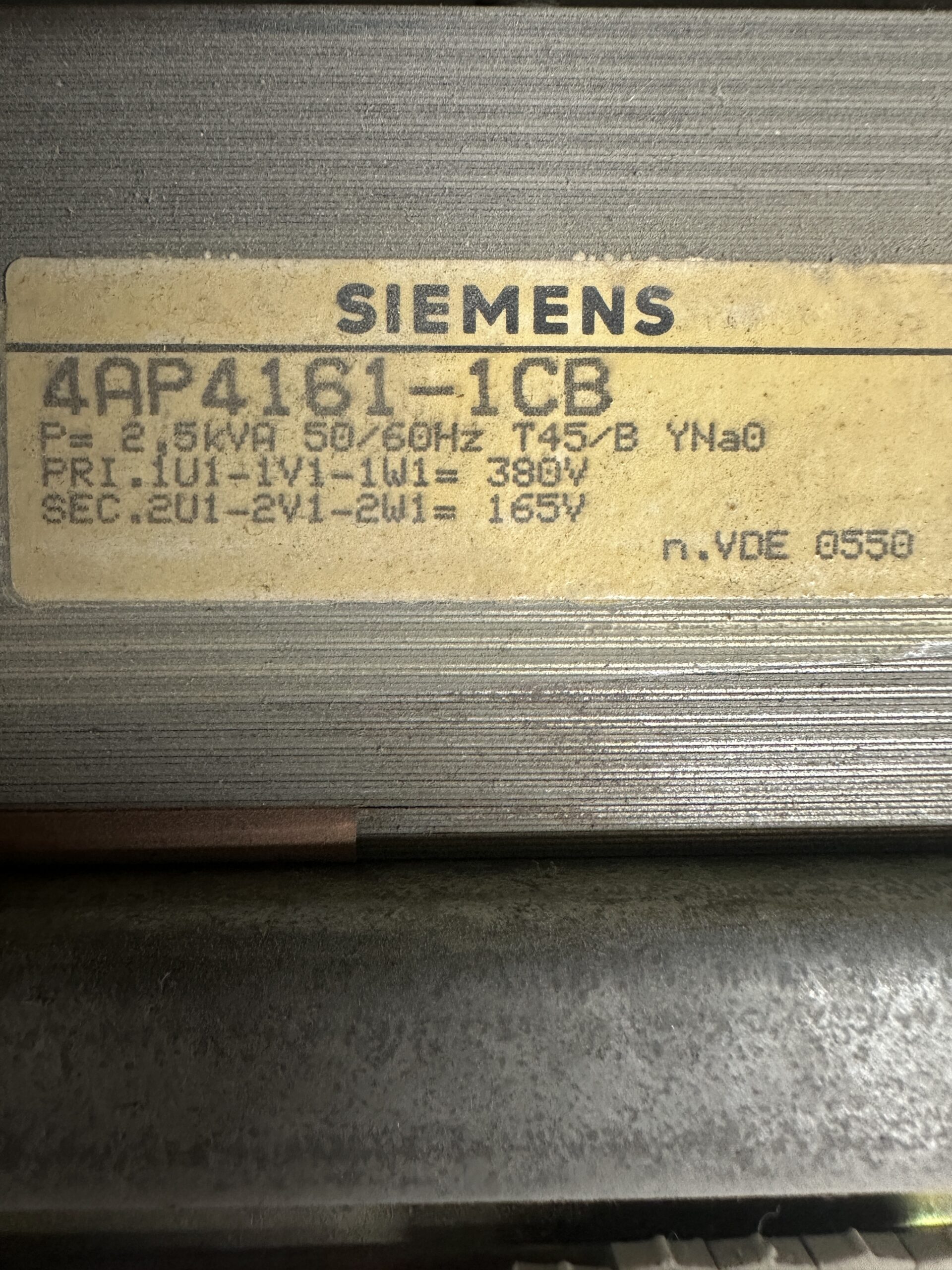 Siemens Transformer 4AР4161-1CB