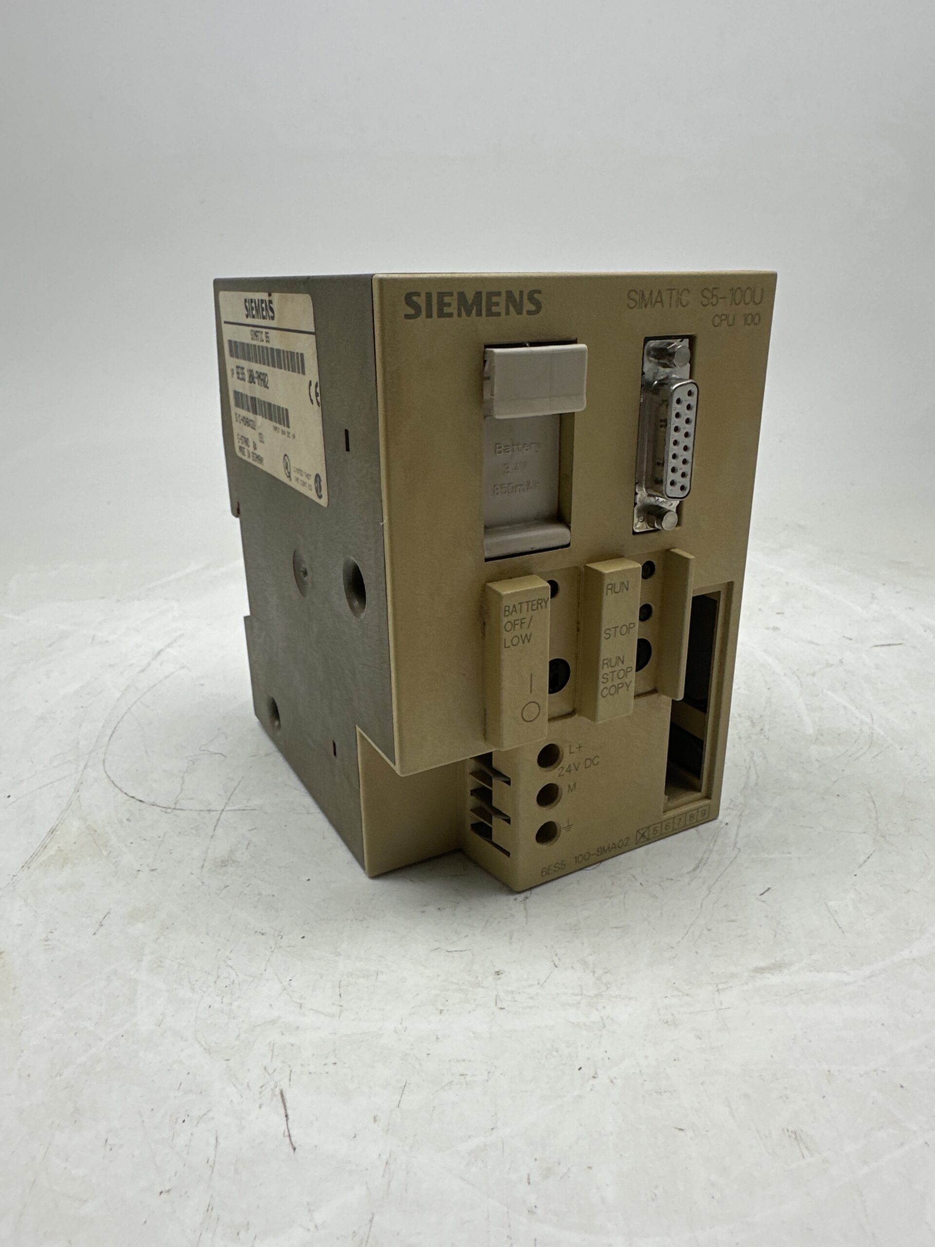 Siemens SIMATIC S5 6ES5 100-8MA02