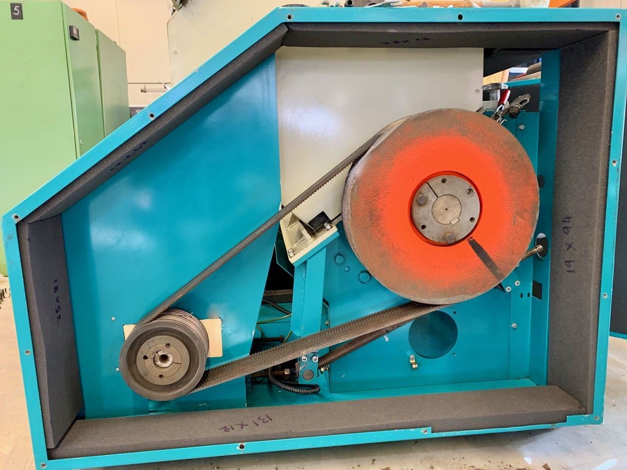 Detailansicht Maschine