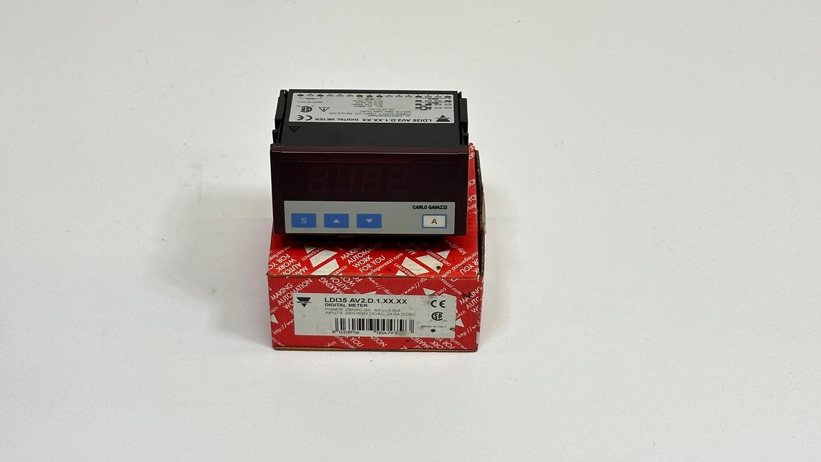 Carlo Gavazzi digital gauge LDI35 CFX.D.1.XX.XX