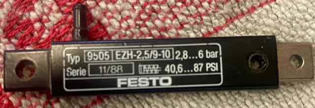 Festo flatcylinder 9505