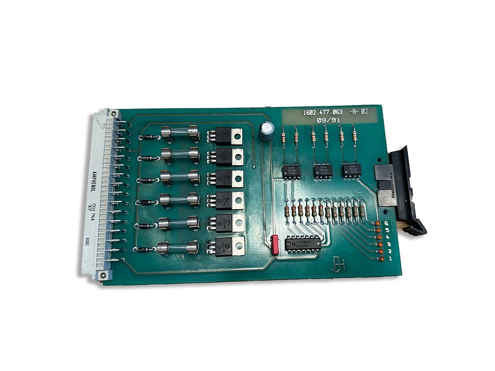 Electronic board 1602.477.063-B-02 09/91