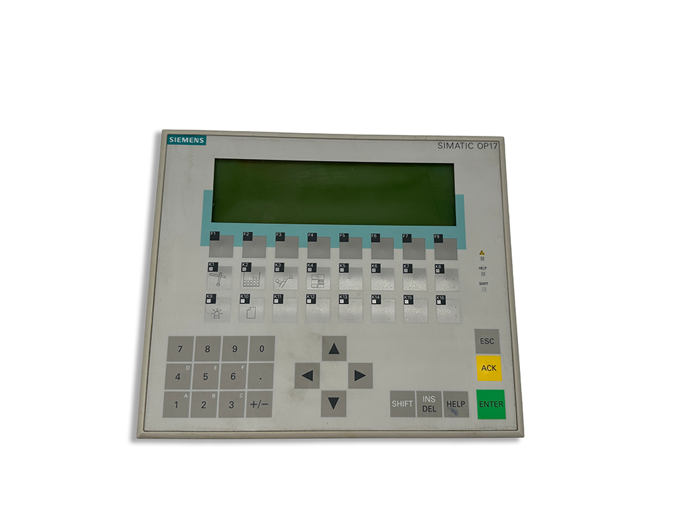 Siemens Simatic OP17 operator panel 6AV3 617-1JC20-0AX1