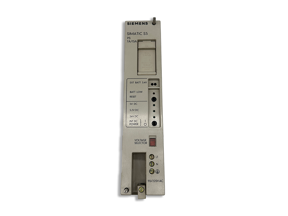 Siemens power supply Simatic S5 PS 7A/15A