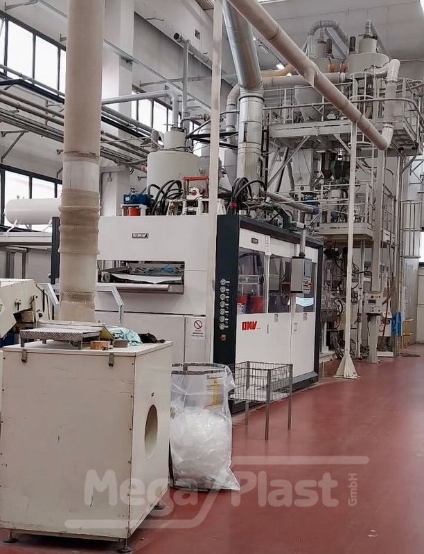 ILINE OMV CO-EX with OMV Thermoforming and CMG Web-Grinder
