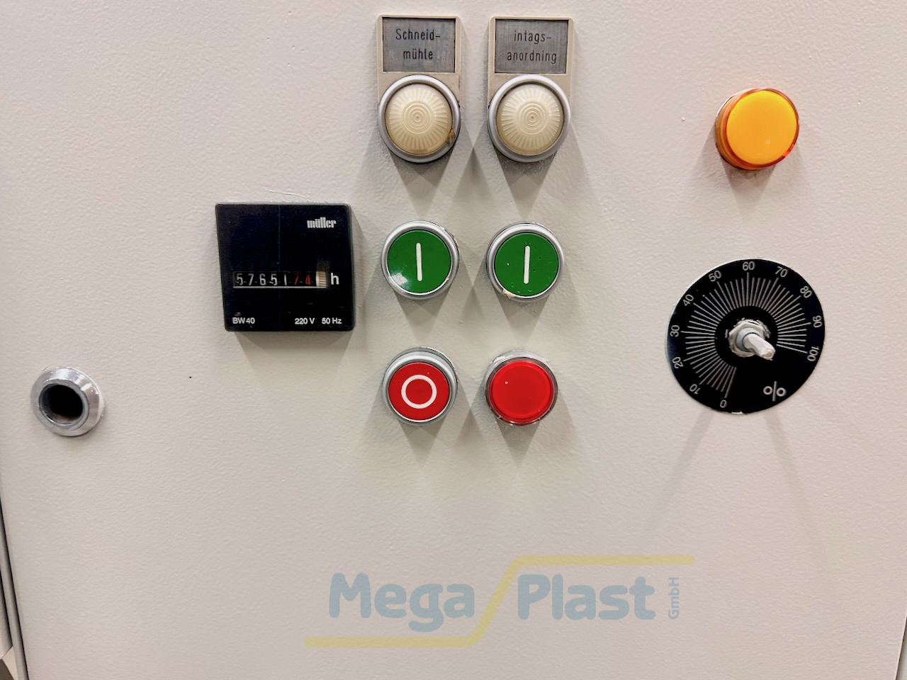 Detailansicht Maschine