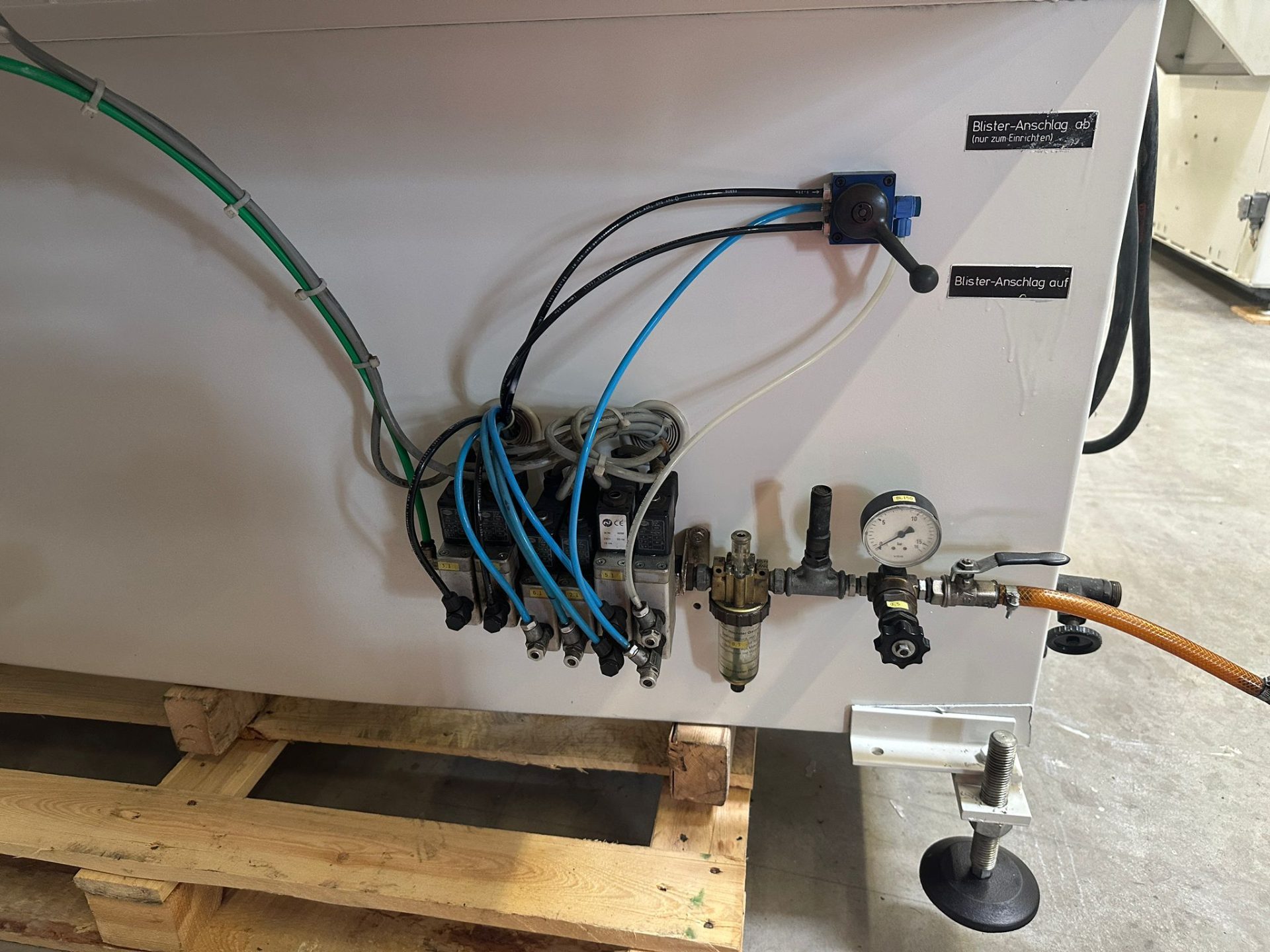 Detailansicht Maschine