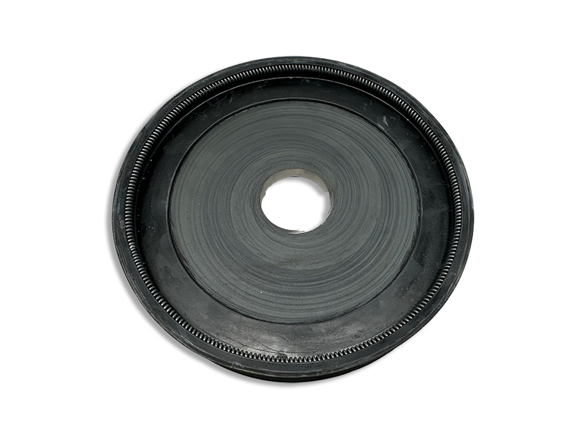 Pneumatic belt pulley