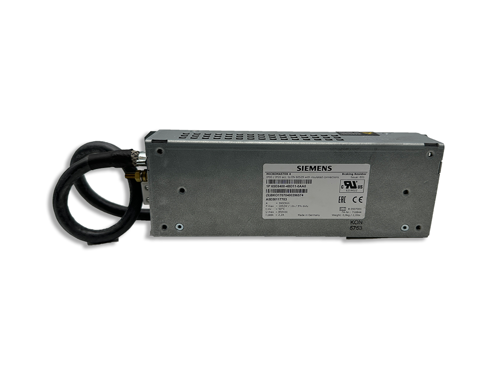 Siemens Micromaster Drives – 4 Braking resistor 6SE6400-4BD11-0AA0