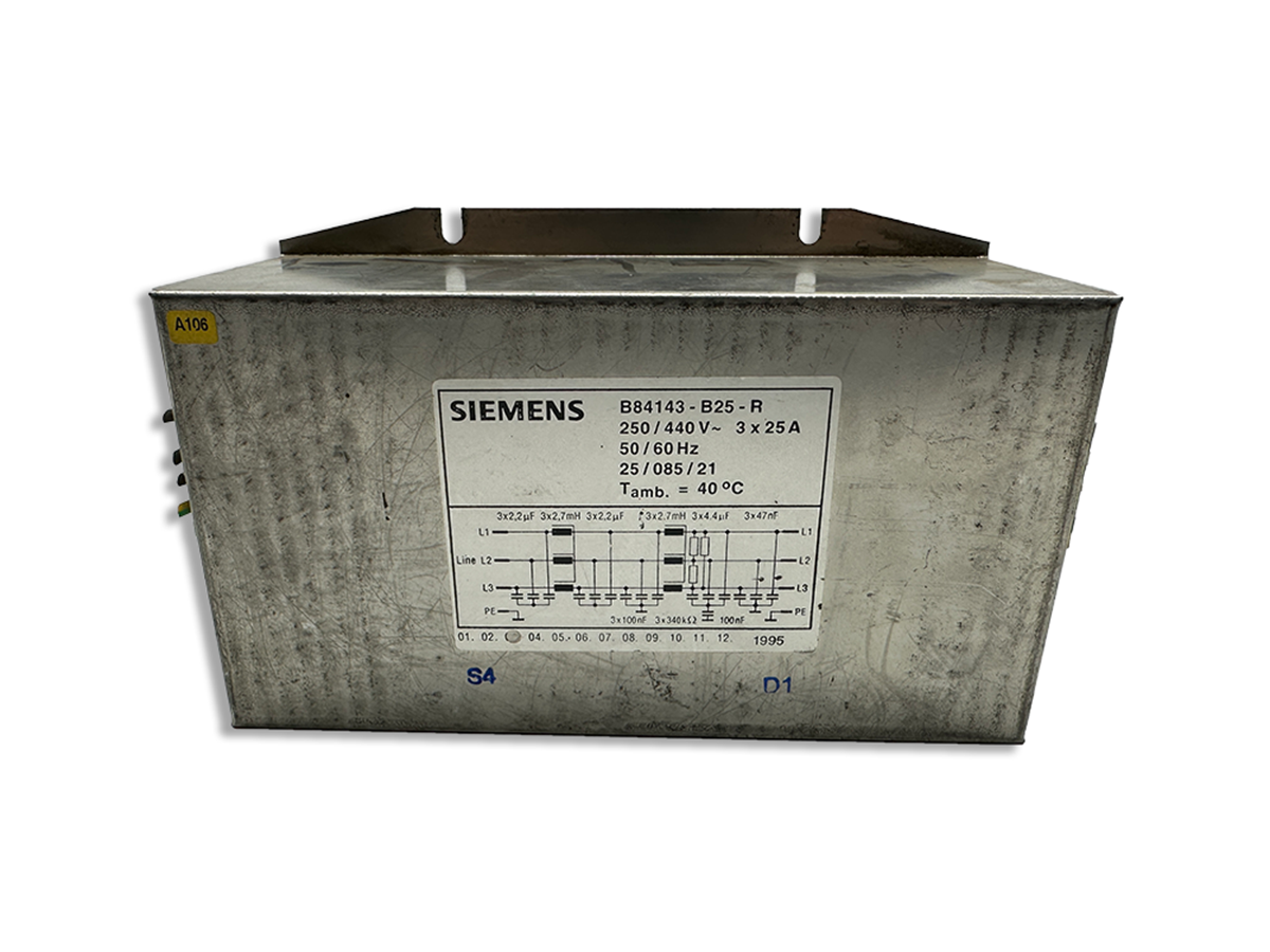 Siemens Line Filter B84143-B25-R