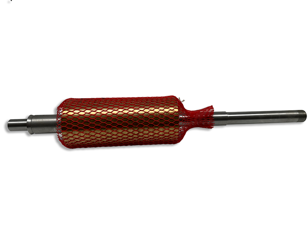 Friction roller coolable