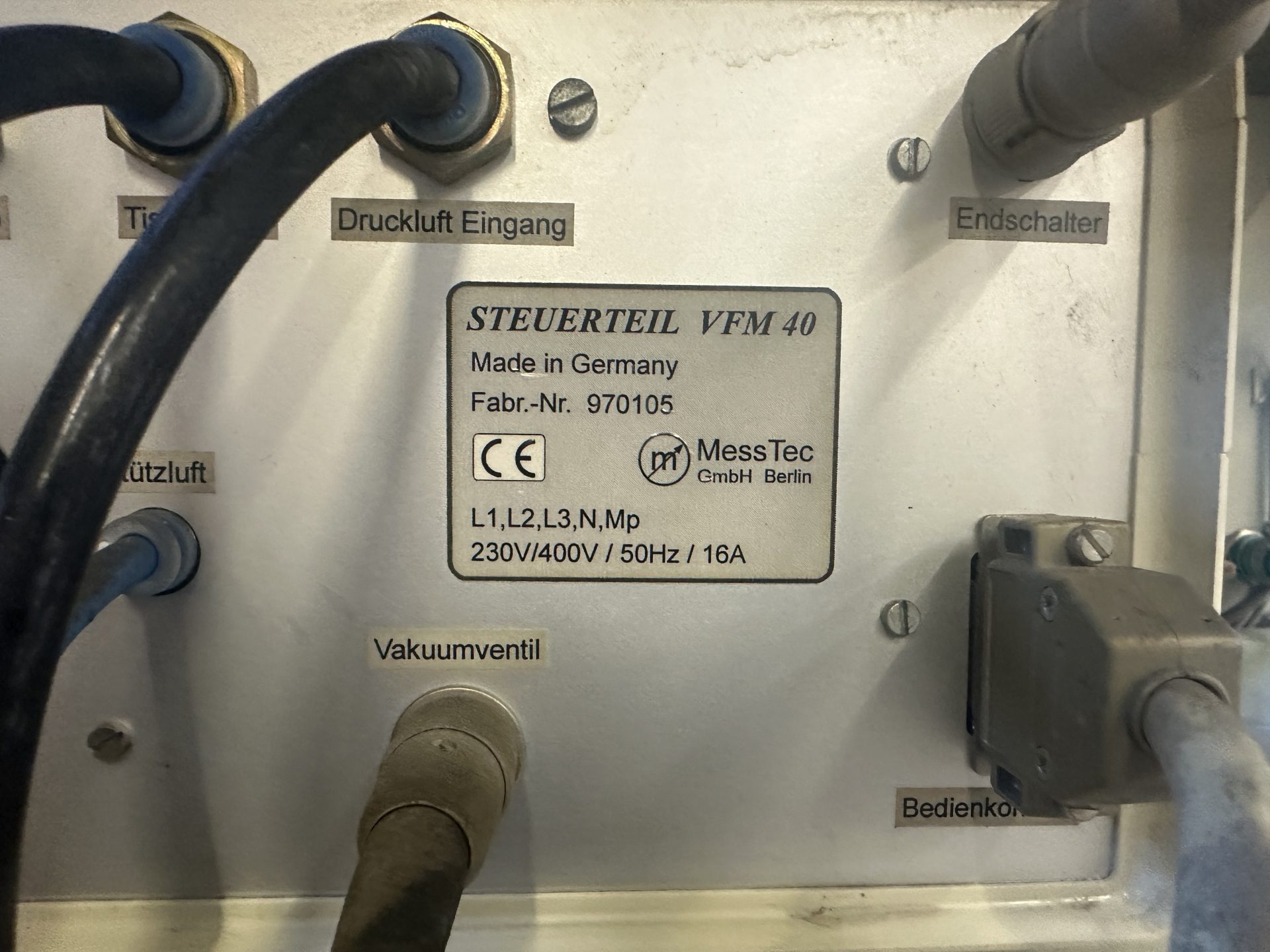 Machine Detail View