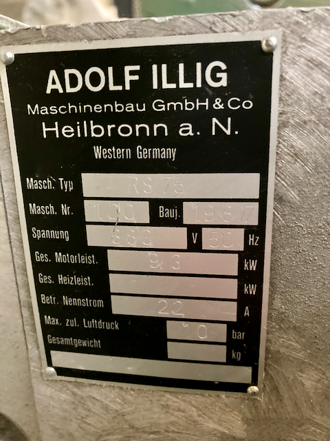 Machine Detail View