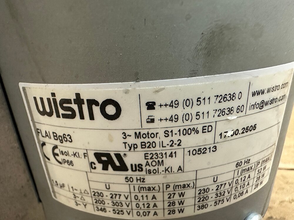 Wistro Motor Cooling Fan Bg63