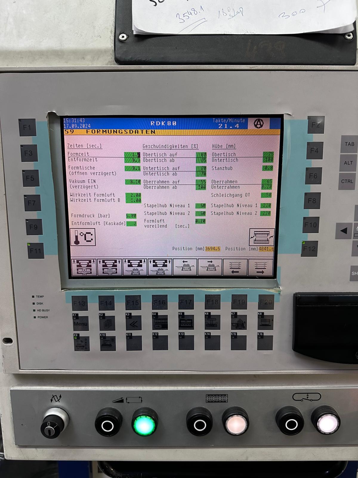 Machine Detail View