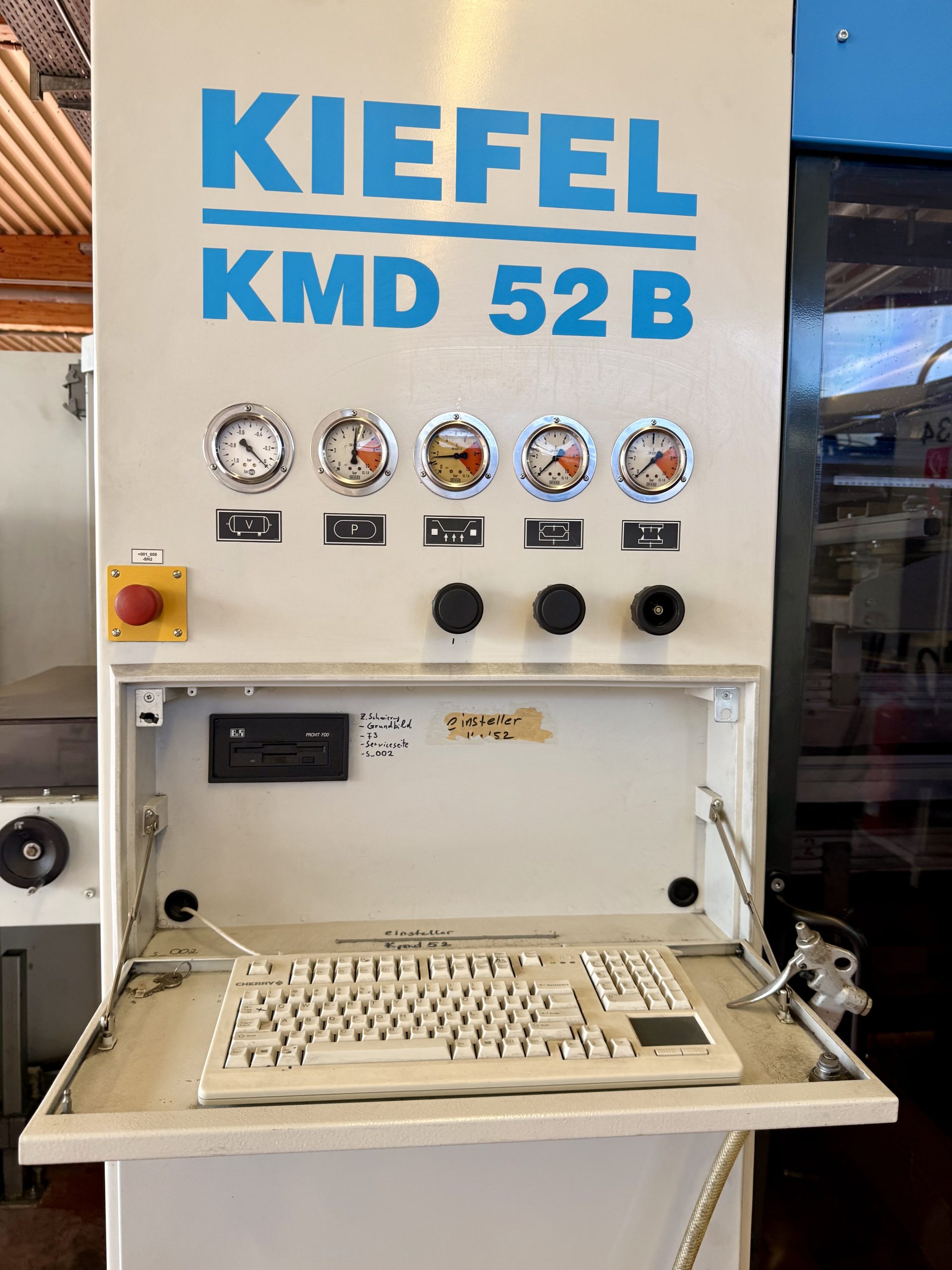 Machine Detail View
