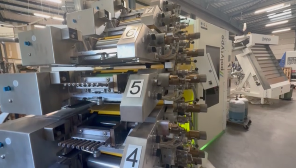 Polytype Rundbecher Druckmaschine - Mega Plast