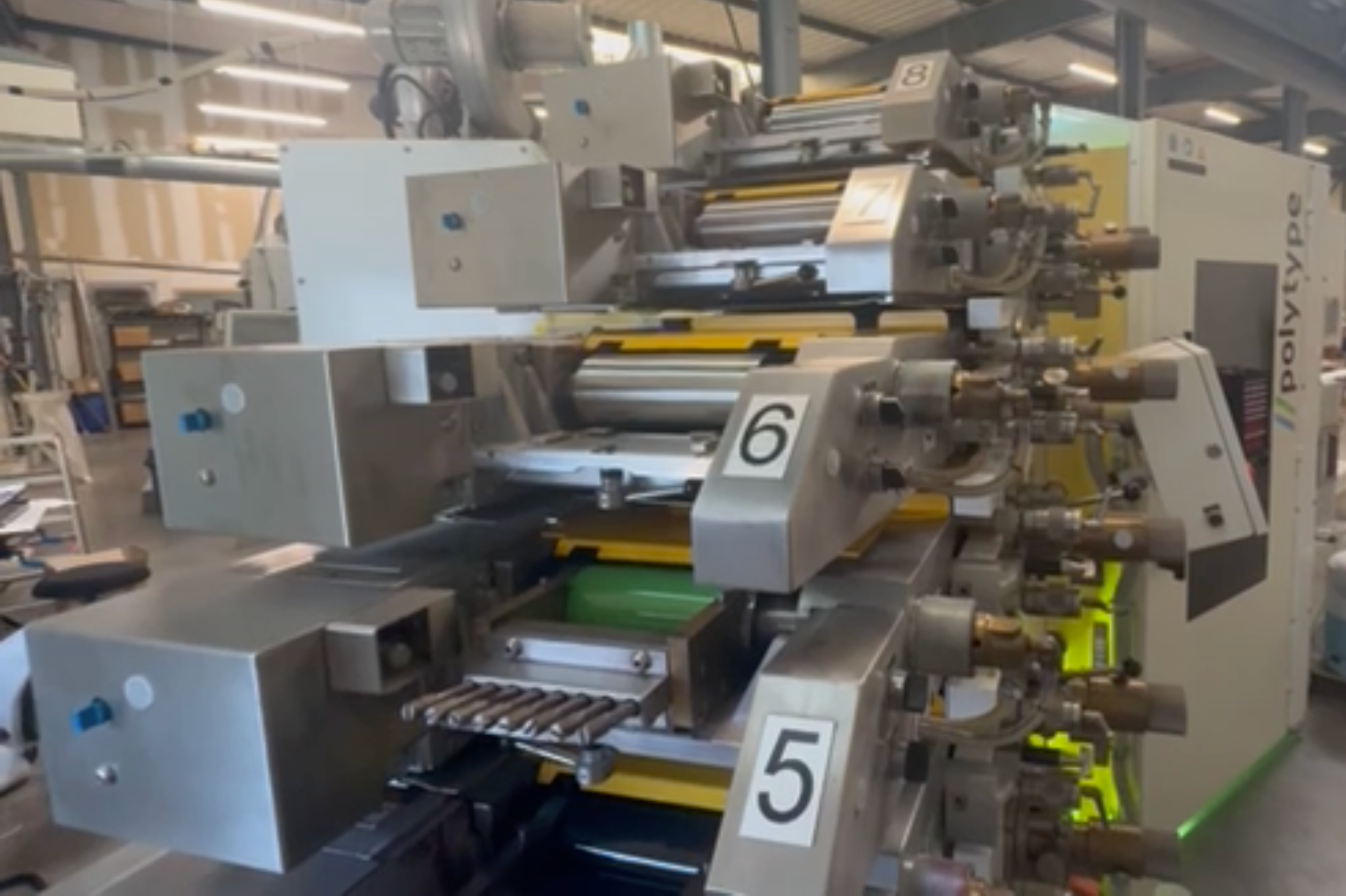Detailansicht Maschine