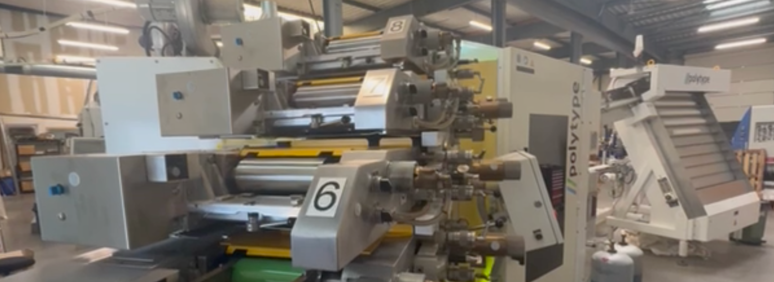 Detailansicht Maschine