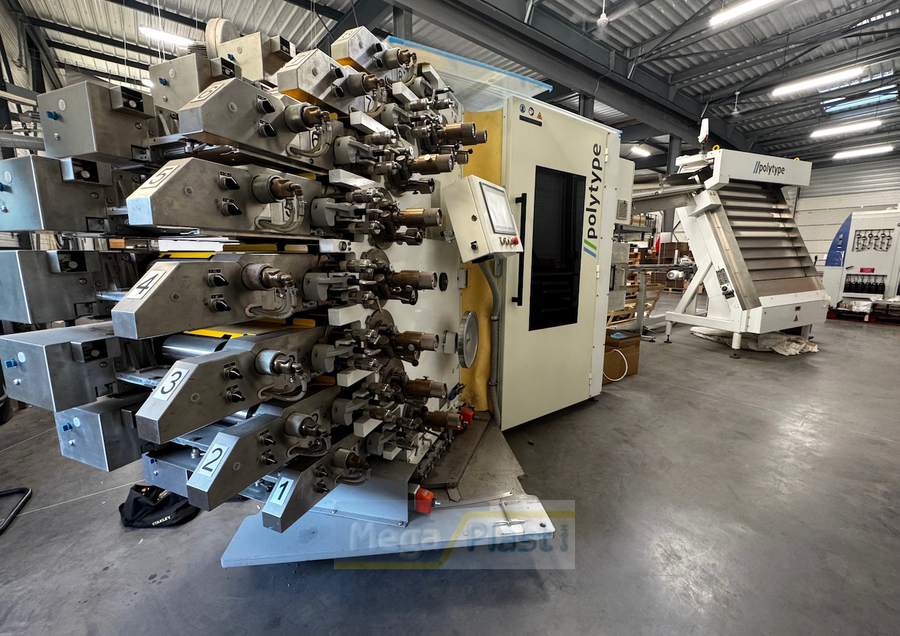 Polytype Polytype BDM 482 Round Cup Printing machine - Mega Plast
